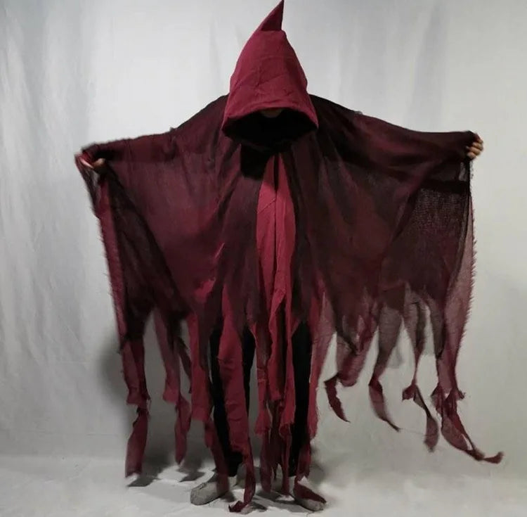 Tattered Horror Hooded Cloak