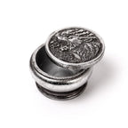 Hour of the Wolf Silver-Tone Resin Trinket Box