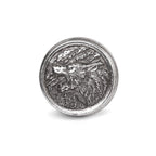 Hour of the Wolf Silver-Tone Resin Trinket Box