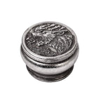 Hour of the Wolf Silver-Tone Resin Trinket Box