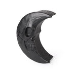 Black Skull Moon Resin Trinket Box
