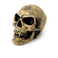 Omega Skull Resin Decoration