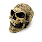 Omega Skull Resin Decoration