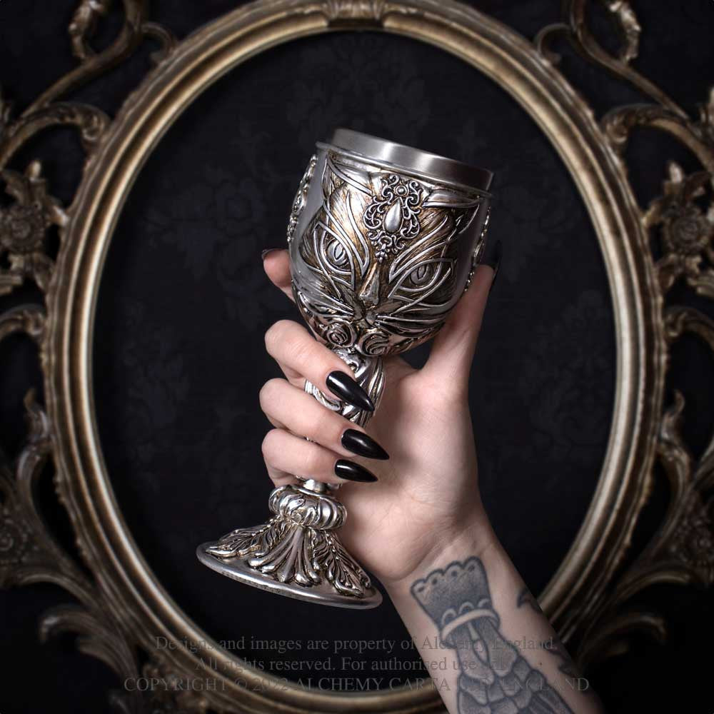 Sacred Cat Goblet – 6 oz