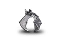 Adjustable Gothic Bat Ring – Zinc Alloy