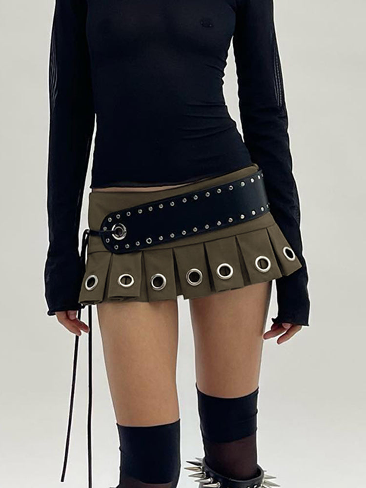 Women's Mini Skirt – Green