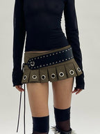 Women's Mini Skirt – Green