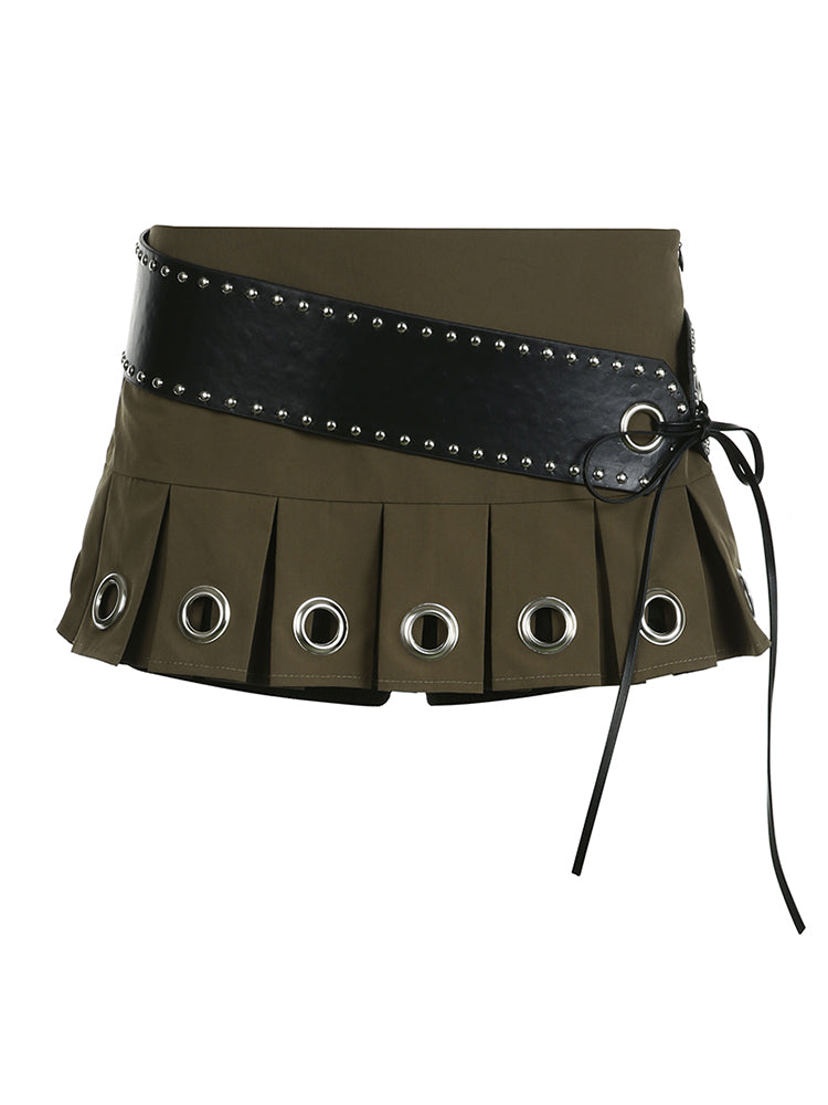 Women's Mini Skirt – Green