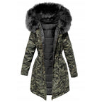 Women's Winter Coat – Black, Pink or Green