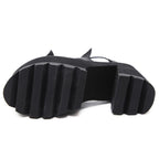Women's Gothic PU Platform Shoes – US 4–8