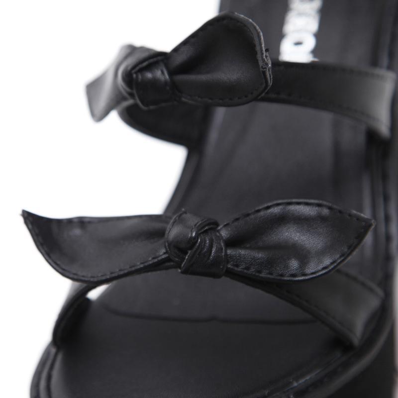 Women's Gothic PU Platform Shoes – US 4–8