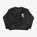 Portrait Graphic Gothic Knitted Pullover