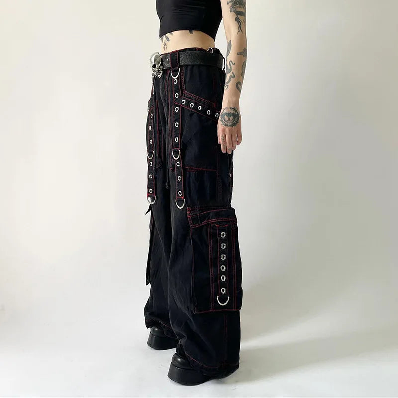 Women's Cargo Pants – Black
