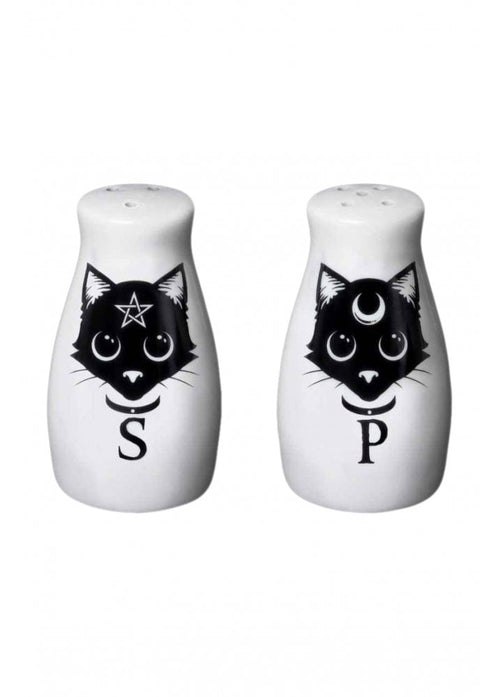 Black Cats Salt & Pepper Set – 8.5 cm