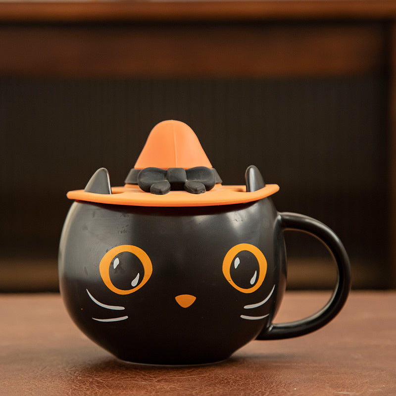 Witch Kitty Ceramic Mug – 355 ml