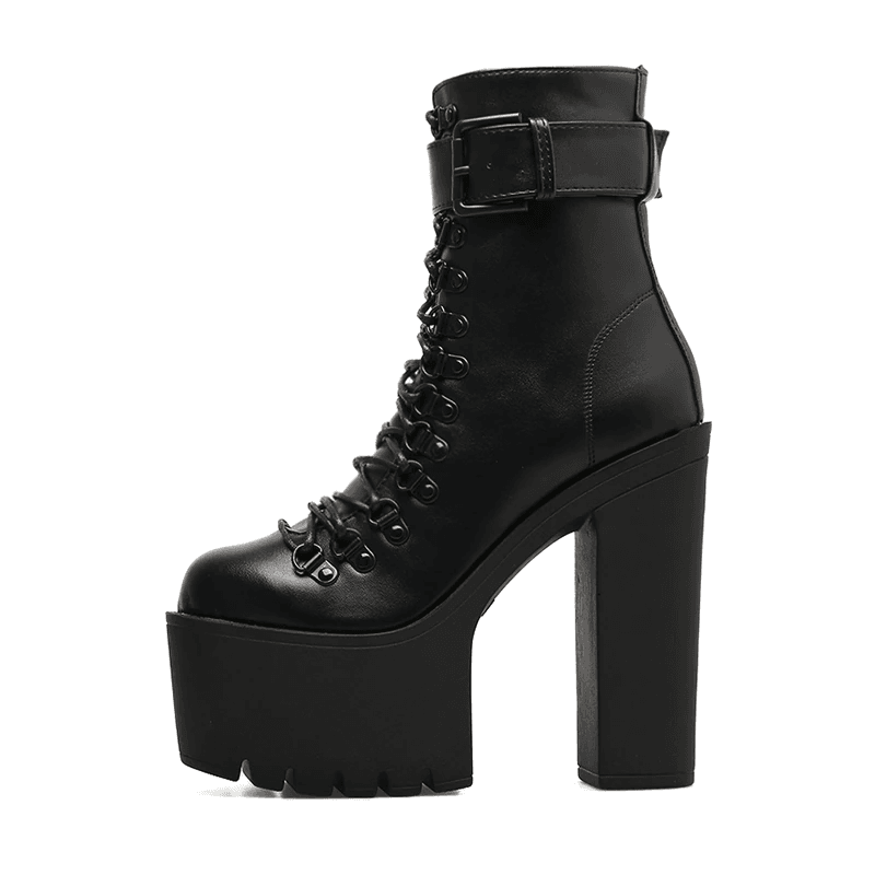 Women's Gothic High Heels – Vegan Leather