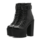 Women's Gothic High Heels – Vegan Leather