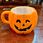 Ceramic Jack-O'-Lantern Mug – 350 ml