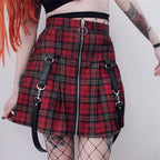 Women's Plaid Mini Skirt