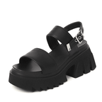 Women's Gothic Summer Sandals – Black or Silver