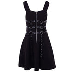 Women's Black Dark Side Gothic Dress – S–L