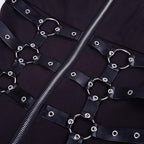 Women's Black Dark Side Gothic Dress – S–L
