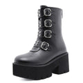 Women's Gothic Darkness Beauty Boots – PU Leather