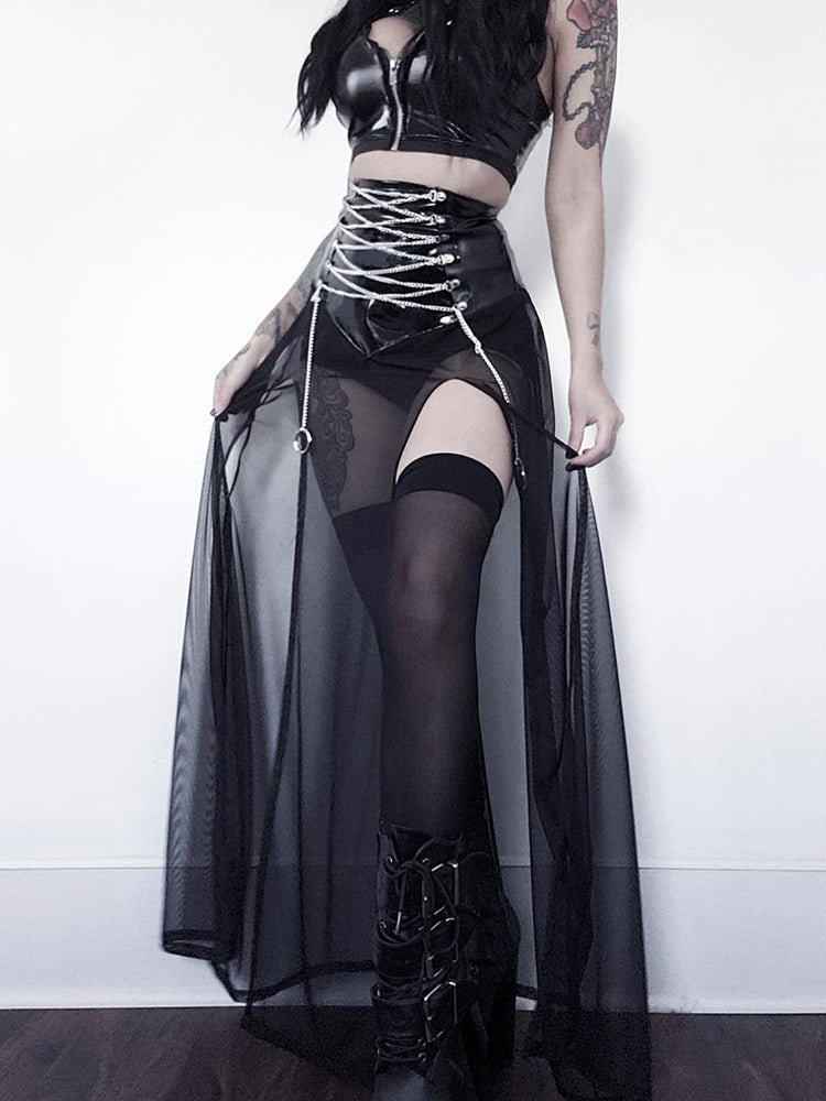 Women's Gothic Long Skirt