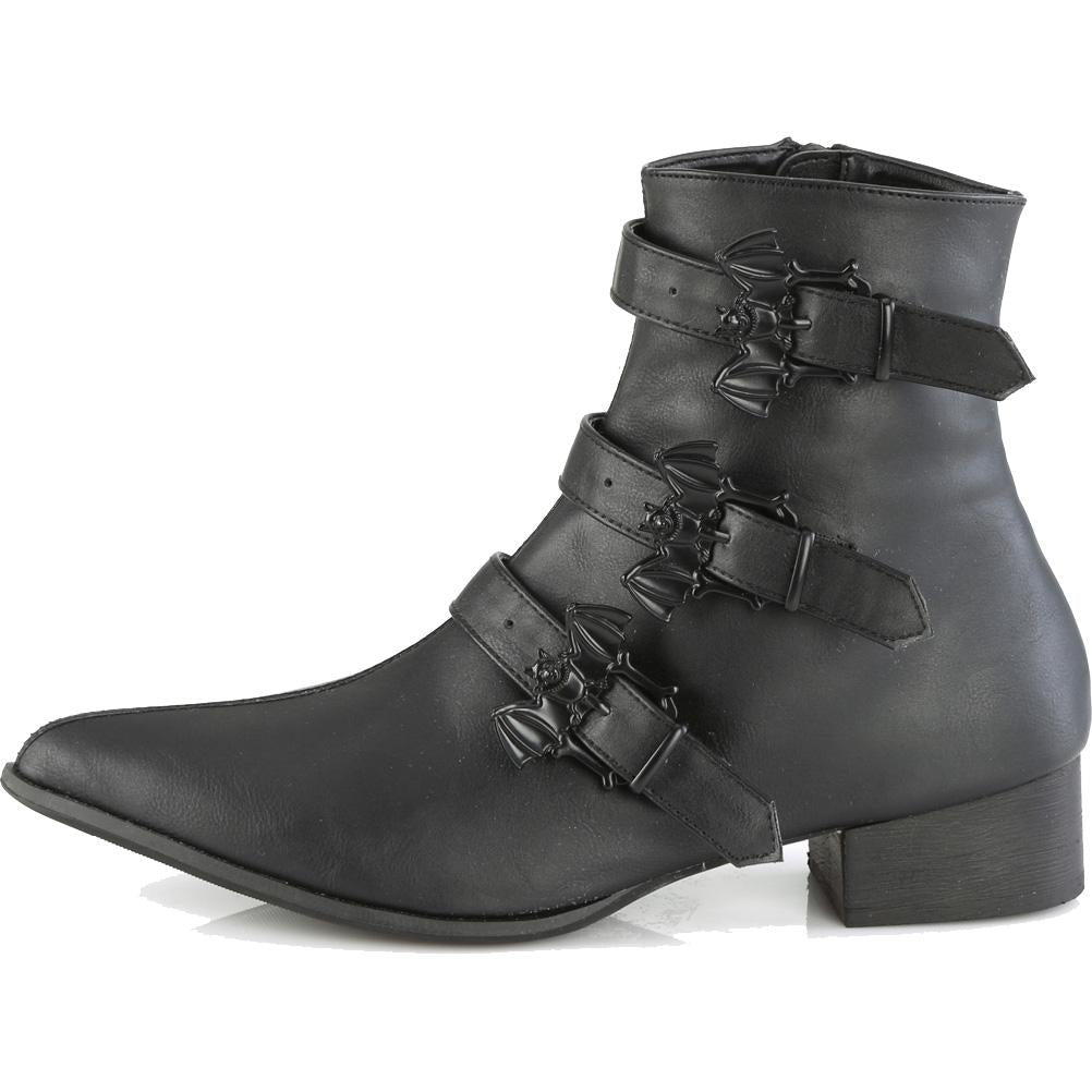 Men's Gothic Winklepicker Ankle Boots – Bat Buckles