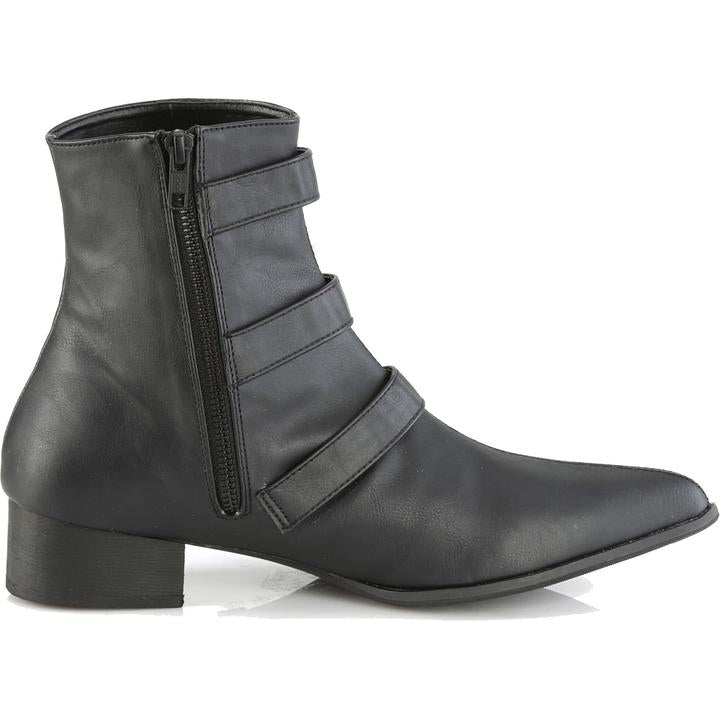 Men's Gothic Winklepicker Ankle Boots – Bat Buckles
