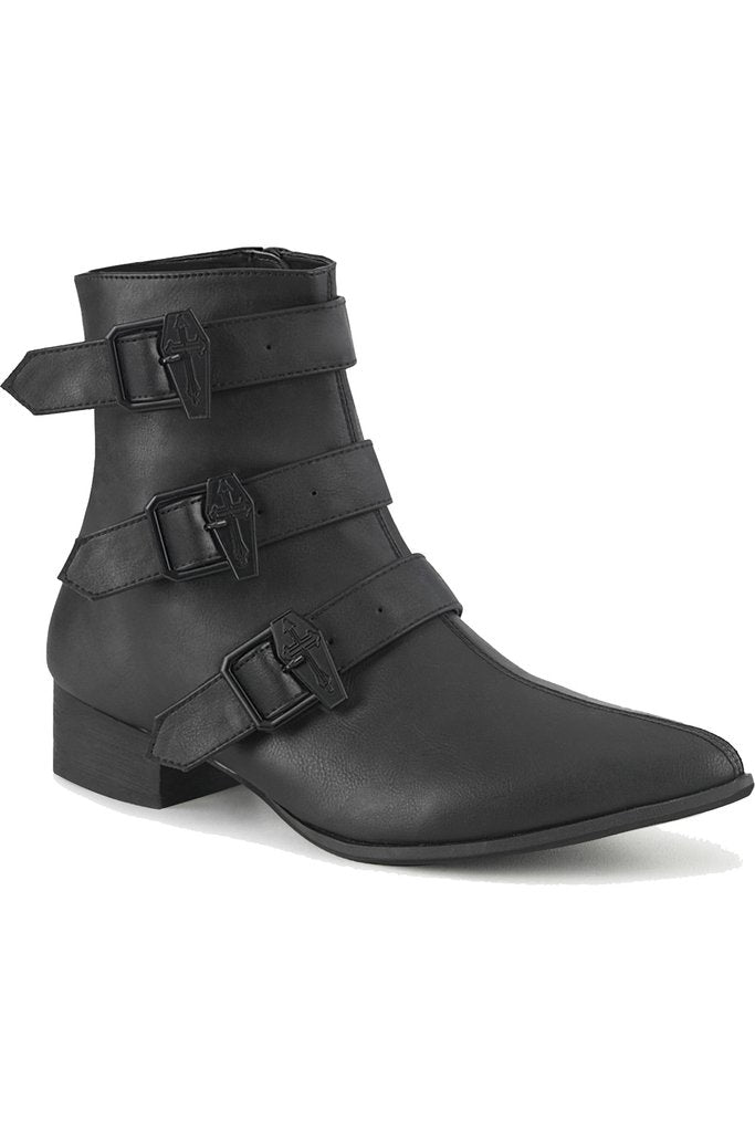 Men's Gothic Winklepicker Ankle Boots – Coffin Buckles