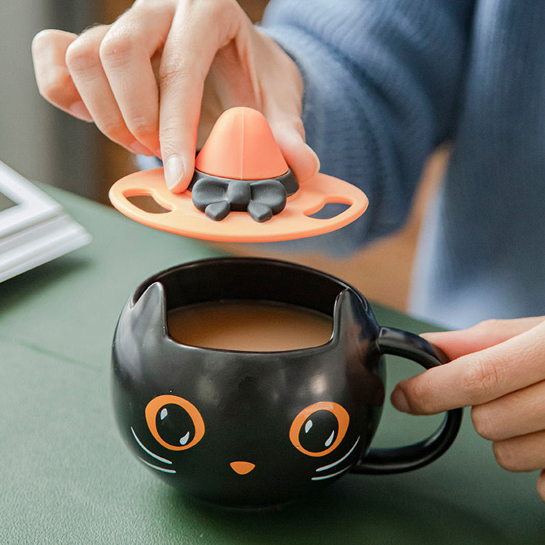Witch Kitty Ceramic Mug – 355 ml