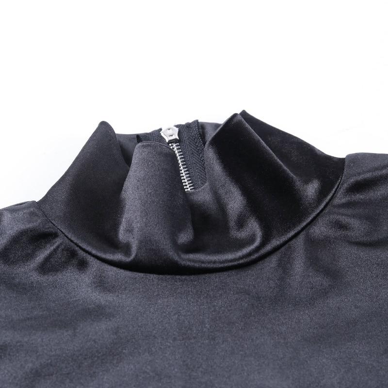 Women's Black Elegant Gothic Bodysuit – S–L