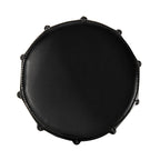 Gothic Steampunk Top Hat – Faux Leather with Gold Rivets