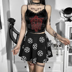 Women's Gothic Ghost Town Crop Top