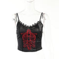 Women's Gothic Ghost Town Crop Top