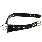 Grace PU Leather Choker – Adjustable 31–43cm