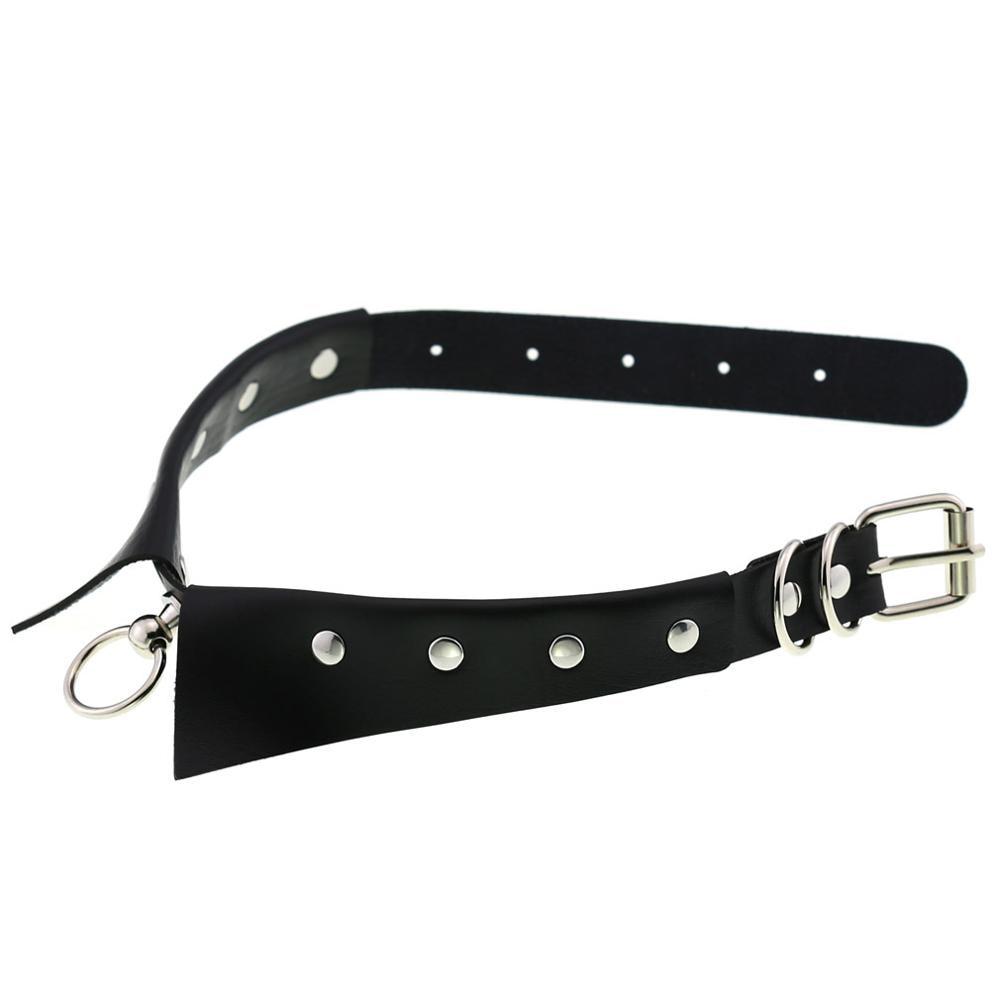 Grace PU Leather Choker – Adjustable 31–43cm
