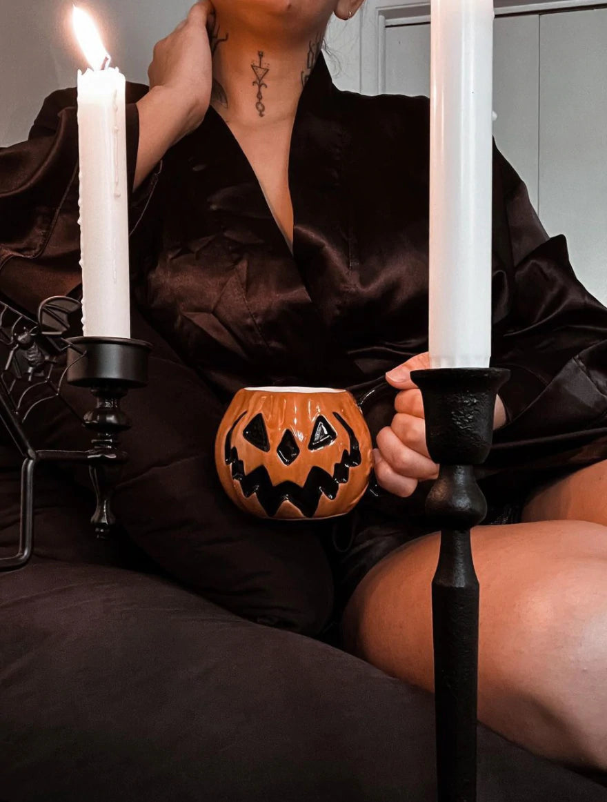 Haunted Hallows Pumpkin Mug – 12 oz