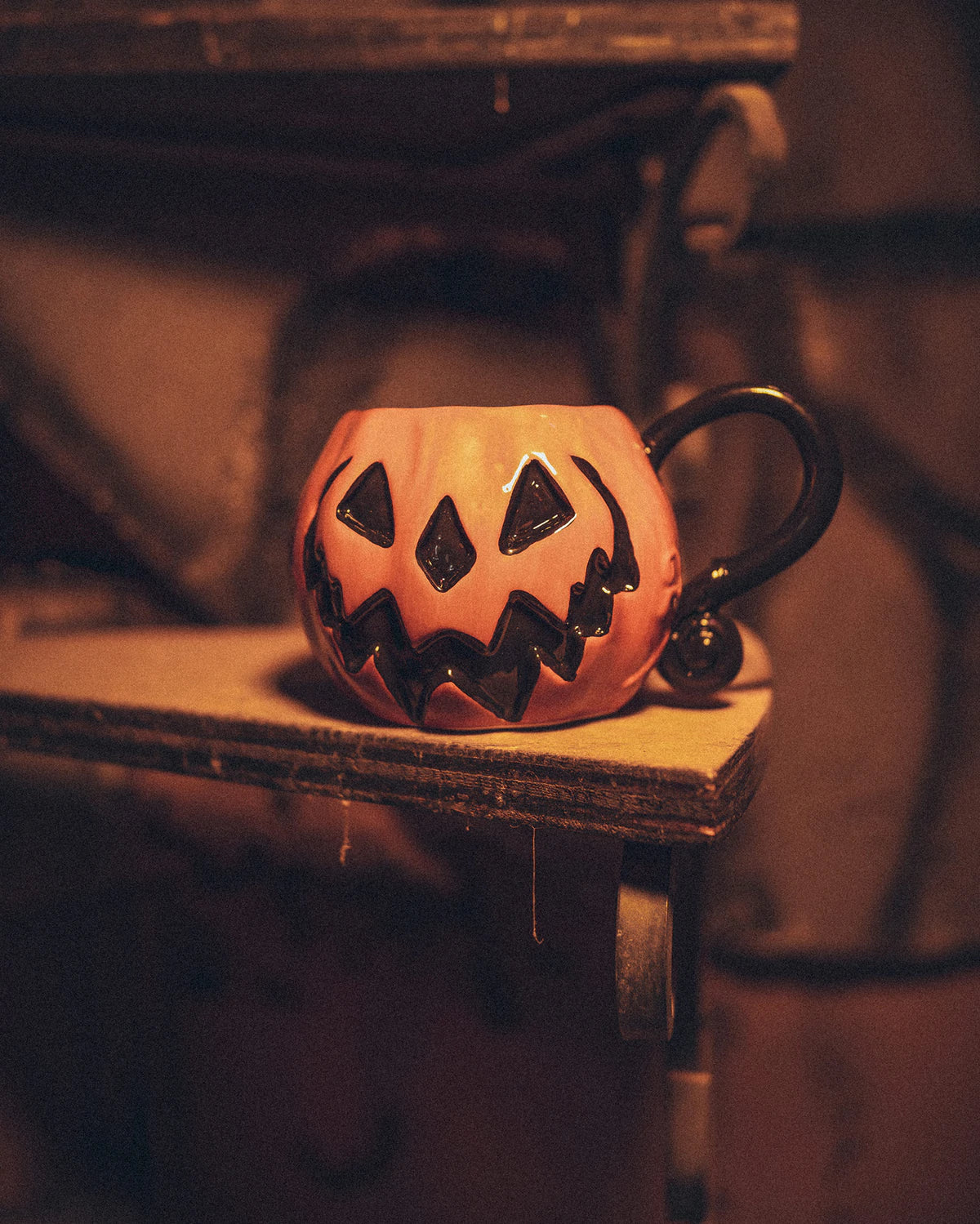 Haunted Hallows Pumpkin Mug – 12 oz