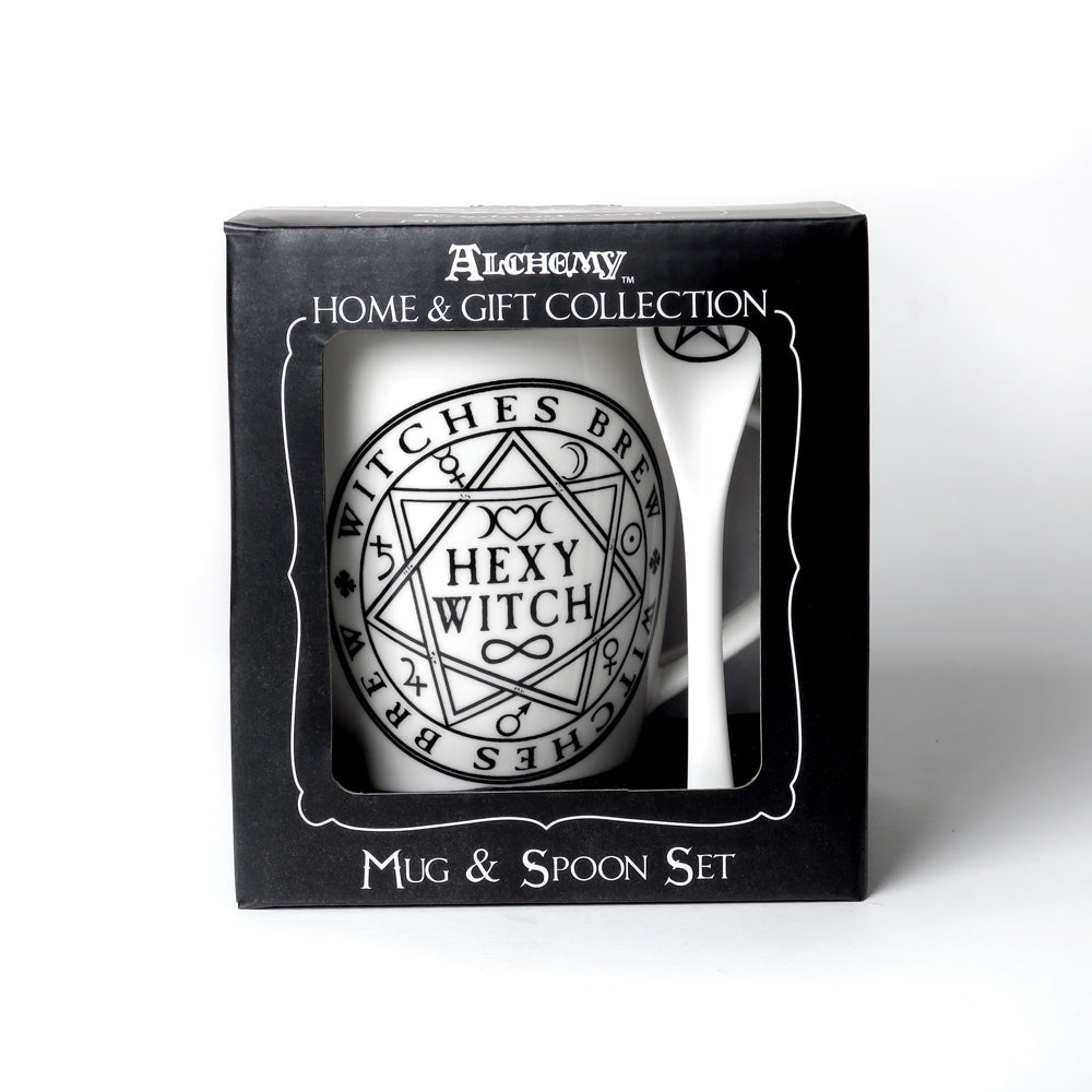 Hexy Witch Mug & Spoon Set – 390 ml