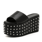 Women's High Platform Slippers