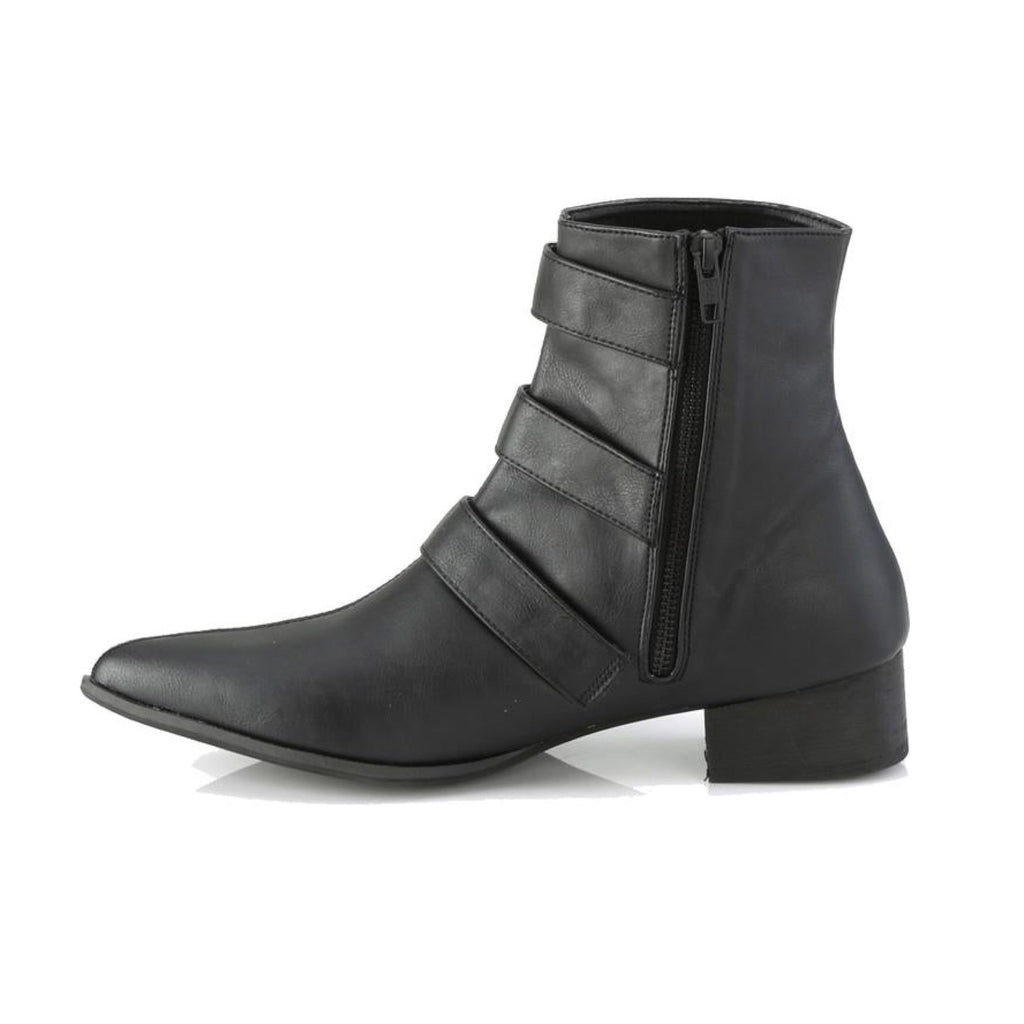 Men's Gothic Winklepicker Ankle Boots – Coffin Buckles