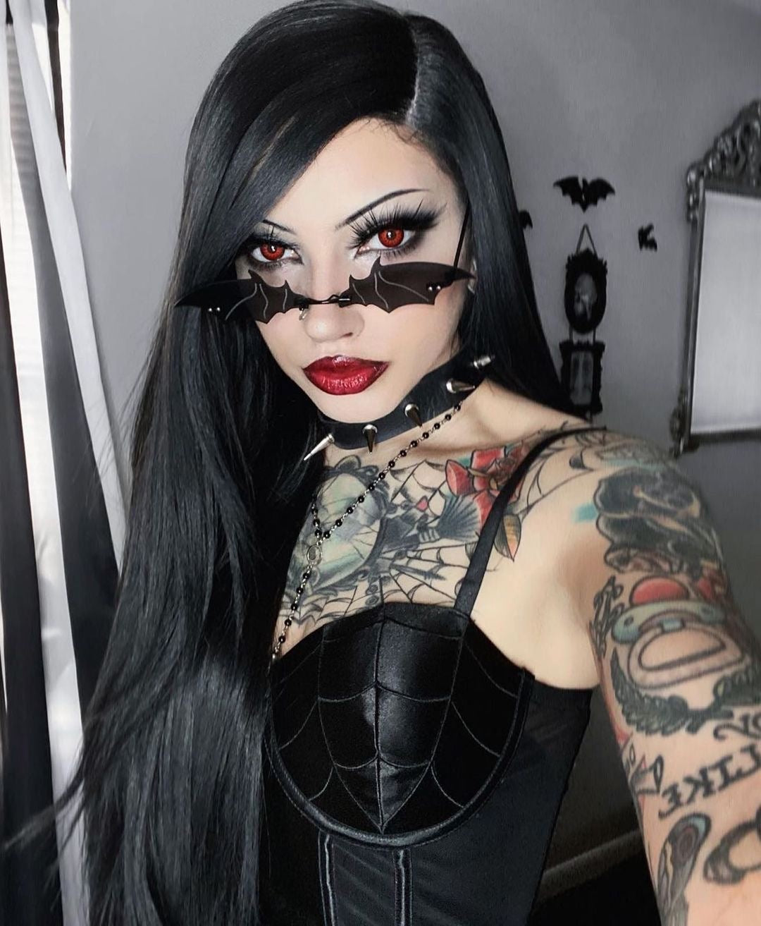 The Black Widow Corset Top – XS–XL
