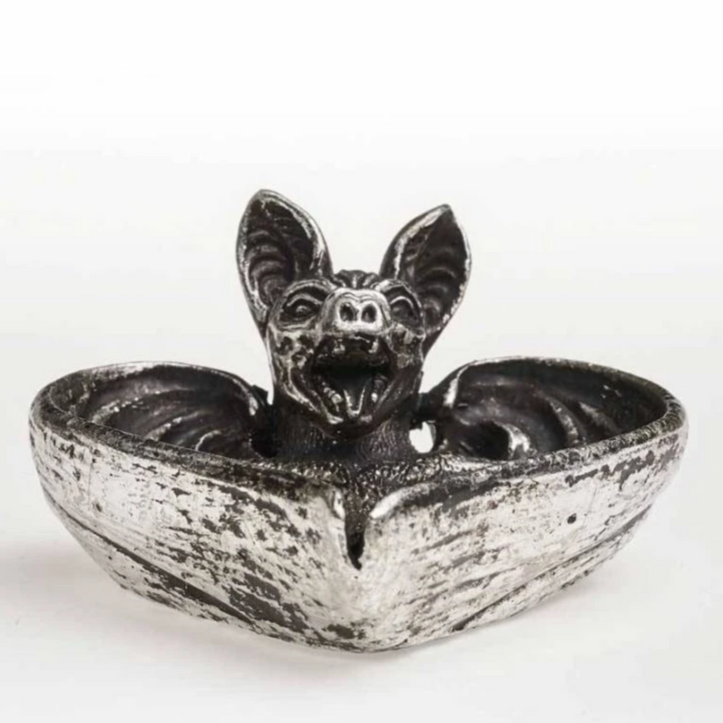 Vampyr Bat Resin Trinket Dish – 9 cm