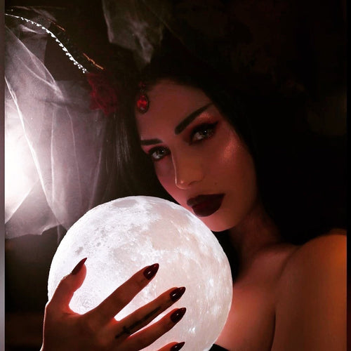 Dark Moon Touch Lamp – 10–20 cm