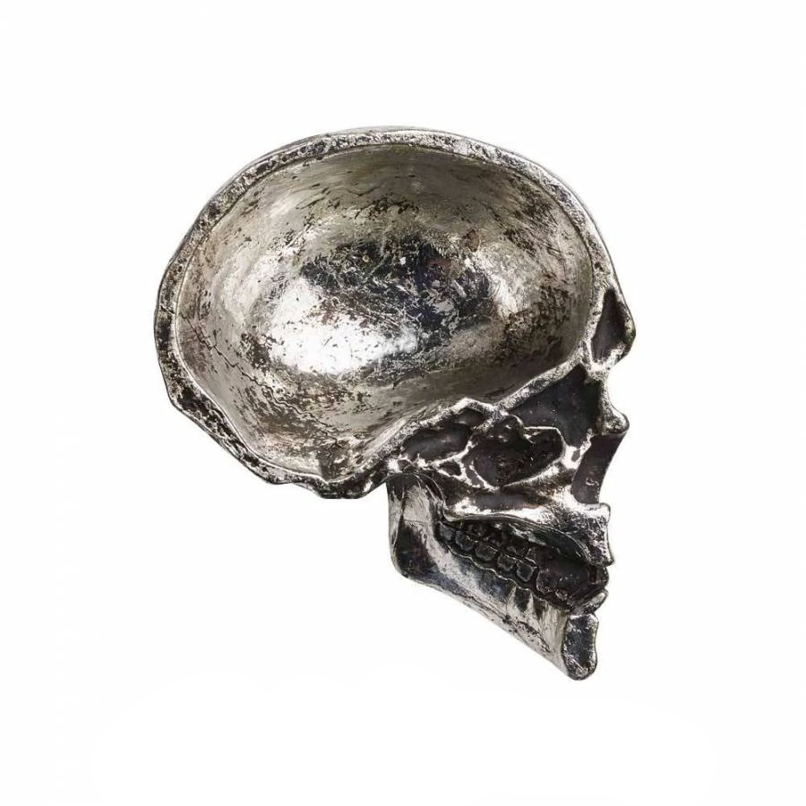 Half Skull Resin Trinket Dish – 9 cm