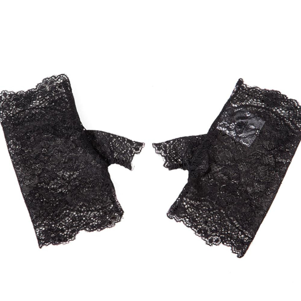 Women's Gothic Fingerless Lace Gloves