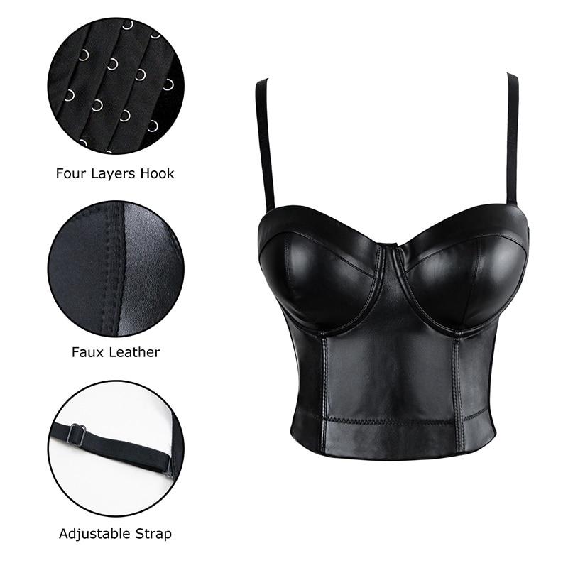 Women's Gothic Bra Top – Sizes S–6XL