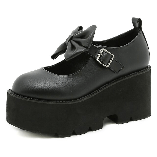 Women's Lolita Boots – PU Leather
